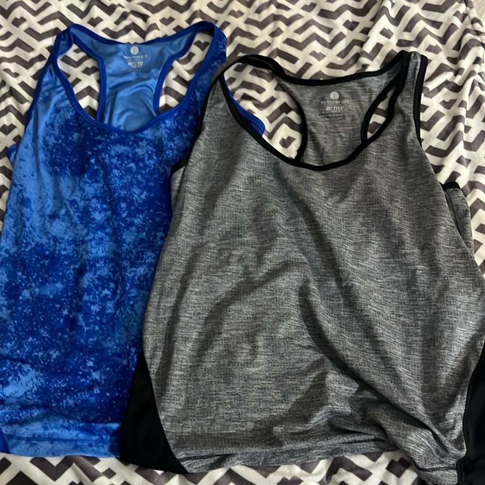 2 Semi Fitted Old Navy Active Tanks